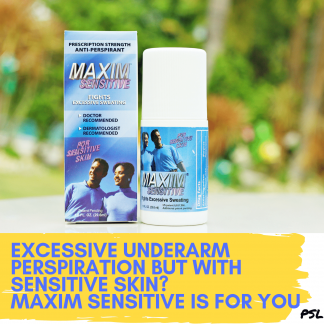 Maxim Sensitive Antiperspirant www.psl.com.ph banner