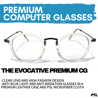 The Evocative Premium Clear Computer Glasses Philippines Main Banner