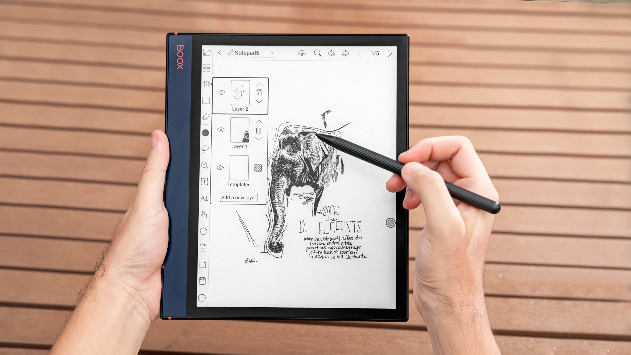 Onyx Boox Note Air 10 3 Inch E ink Tablet E reader And E notebook PSL