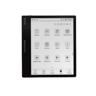 Onyx Boox Leaf2 7″ E-ink e-reader tablet with page-turning buttons